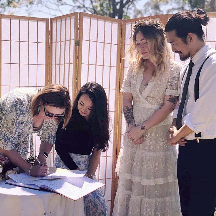Intimate Wedding Ceremony
