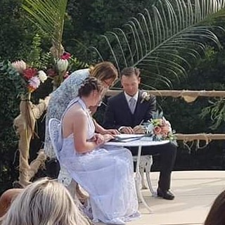 Outdoor ceremony